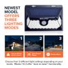 60 LED Solar Motion Sensor Light - Outdoor Security Movement Activated Light