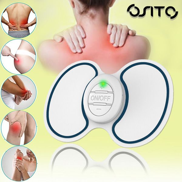 OSITO Mini TENS Unit EMS Massager Pain Relief Therapy Device Muscle Stimulator