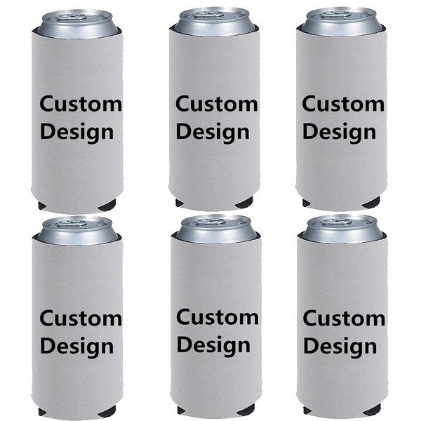 Kuiaobaty 6pcs Neoprene Personalized Can Cooler Covers Dream Catcher Beer Can Cooler Sleeves Collapsible Insulated Resuable Soda Cover Drink Beer Sleeves for Holiday Party