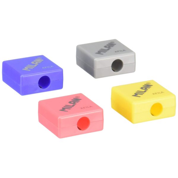 Milan Afila Square Canister Sharpeners Pk 32