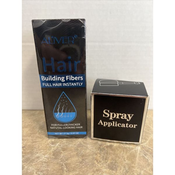 ELAIMEI Hair Building Fibers For Fuller Thicker Natural-Looking Hair • 0.97 OZ