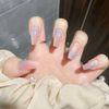 Set of 24 Nail Tips, Cute Yume Rendering Nails, Coming-of-Age Ceremony, Reception, Party, After-Party, Wedding
