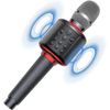 Micrófono de karaoke Bluetooth, micrófono inalámbrico recargable, fácil de usar