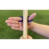 HIT PATCH Left & Right Hand Grip Soft Baseball Hard Baseball Golf Shock Absorbing Batting Swing (Black, L)