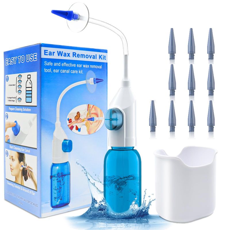 SENLINLIN Ear Wax Removal Kit, Ear Cleaner, Earwax Remove Removal Ear ...