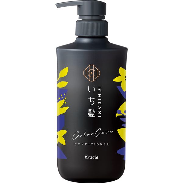Ichikai Color Care & Base Treatment in Conditioner Pump, 16.9 oz (480 g), Color Care, Damage Care, Sulfate Free