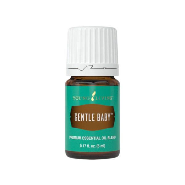 Young Living Gentle Baby Essential Oil 5ml - Calming Blend for Little Ones - Promotes Soothing Comfort - Certified Pure & Gentle - Aromatherapy for Baby Care