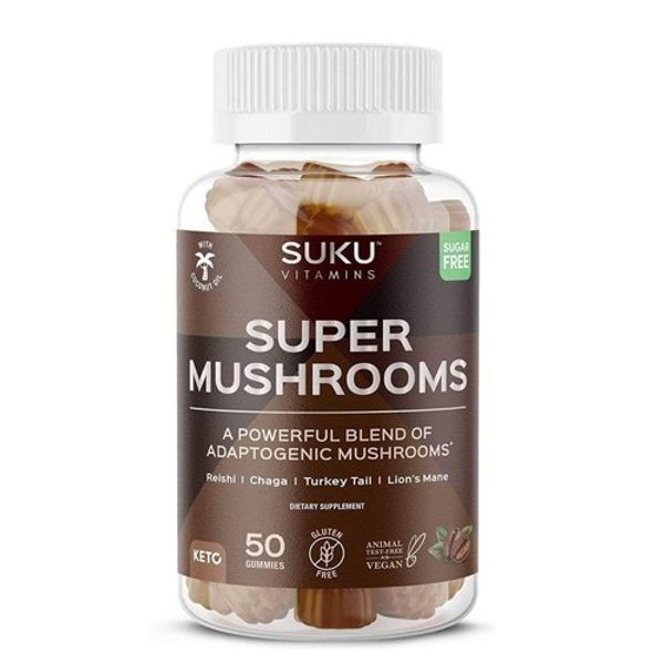 Super Mushrooms Espresso Decaffeinated 50 Count