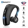 Bluetooth 5.2 Headset Wireless Earbuds Earphones Stereo Headphones Ear Hook Mic