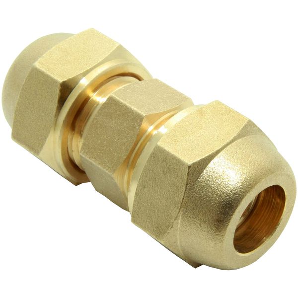 Air Conditioning Split Connection Nipple Set 1/2 Inch Including Nuts Brass for Copper Pipe L