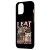 I Eat Microplastics Funny Cat Meme Bootleg Graphic Case for iPhone 12 Pro Max