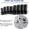 Tool 70500 8pc Socket Tap Holding Set 1/4 inch and 3/8 inch Drive