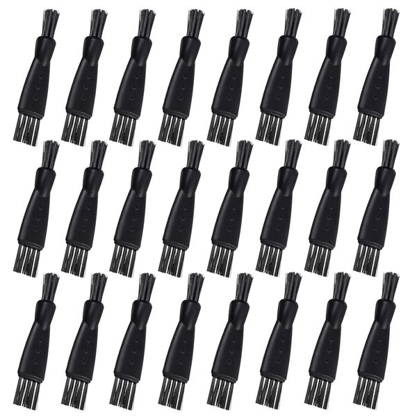 24PCS Men's Electric Shavers Cleaning Brush Double-Sided Shavers Brush Hair Brush Cleaner Tool Tiny Multi-Function Beard Brush Kit