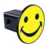Smiley Face 3D Polyurethane Domed Plastic Trailer Hitch Cover 2" Receiver