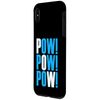 Blue POW!x3 Blue Color Graphic Case for iPhone XS Max