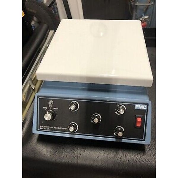 Medical Science Lab PMC 5-Position Hot Plate Stirrer Model 525 Video and Pics