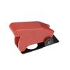 sourcing map Red Plastic Waterproof Spring Loaded Flip Security Cover Cap Guard for 12mm Toggle Switch 3pcs
