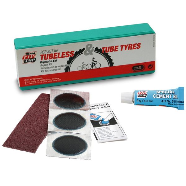 Rema Tip Top Rep Set Tubes and Tubetyres