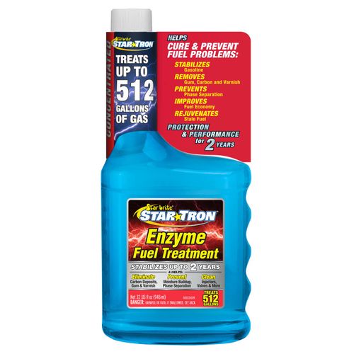 STAR BRITE Star Tron Enzyme Fuel Treatment - Concentrated Formula 32 Ounce - Treats 512 Gallons,Blue