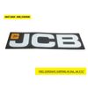 JCB Backhoe - Decal Artwork Sticker (350*109) Part No. 332/G4609