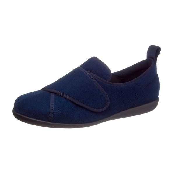 Kaiho Shugi KHS L141RS Nursing Shoes, Indoor Use, Wide Width - Navy