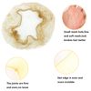 Invisible Hair Nets, 25 Pcs Hair Nets,Elastic Edge Mesh, Hair Nets for Women Bun,for Ballet, Dance, Nurse and so on (golden)