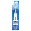 Oral-B Revolution Battery Toothbrush with (1) Brush Head, White, Batteries Included