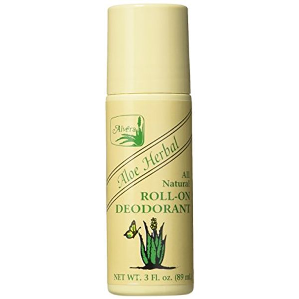 Alvera Deod Aloe Herb 3 Ounce (Pack of 6)