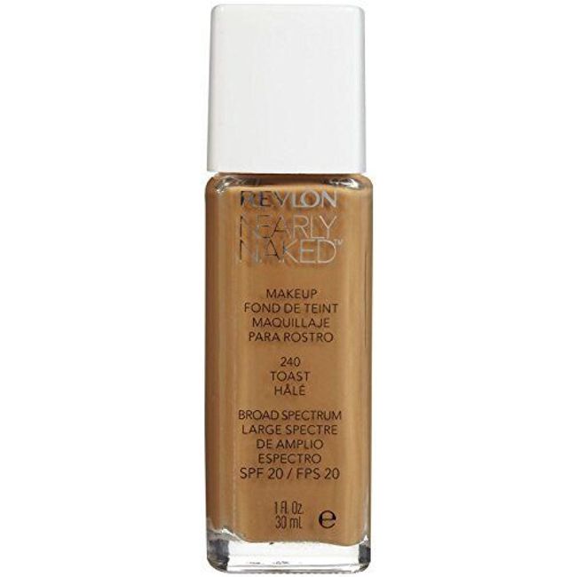 Revlon Nearly Naked Liquid Makeup  #240 Toast, 1 Fluid Ounce