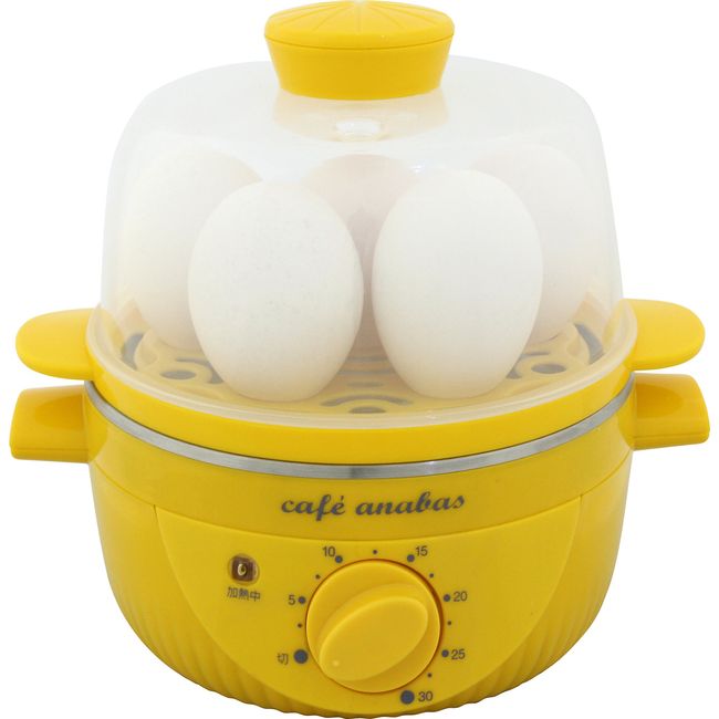 Chunky 18pcs, Inc. (Anabas) Boil Eggs Fame, Easy to Clean Steamer Boiled Egg Maker Timer with Se - 001