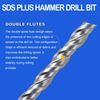 SDS-Plus Drill Bit 3/16" x 8" Rotary Hammer Bit Carbide Tip Drill Concrete-5Pcs
