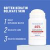OUKEYA Urea Cream Stick 40% for Foot and Hands, Heel Balm, Foot Cream, Urea Cream for Dry, Cracked Feet, Anti Callus, 40 Pro Urea Lotion for Hands, Heels, Elbows, Easy to Wear