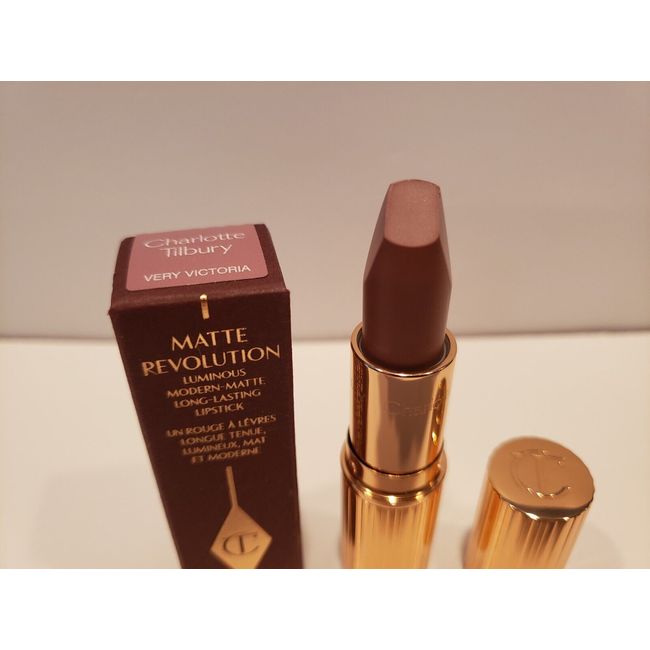 Charlotte Tilbury~Matte Revolution Luminous Modern Lipstick ~ Very Victoria~ NIB