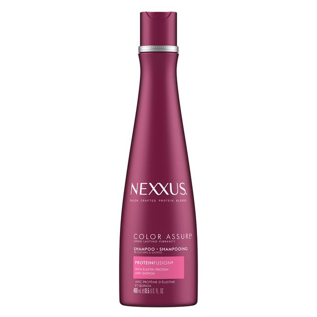 Nexxus Hair Color Assure Sulfate-Free Shampoo with ProteinFusion, For Color Treated Hair Color Shampoo 13.5 oz