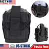 Outdoor Tactical Open Top Handcuff with Clip Strap Shackle Handcuff Case Holster