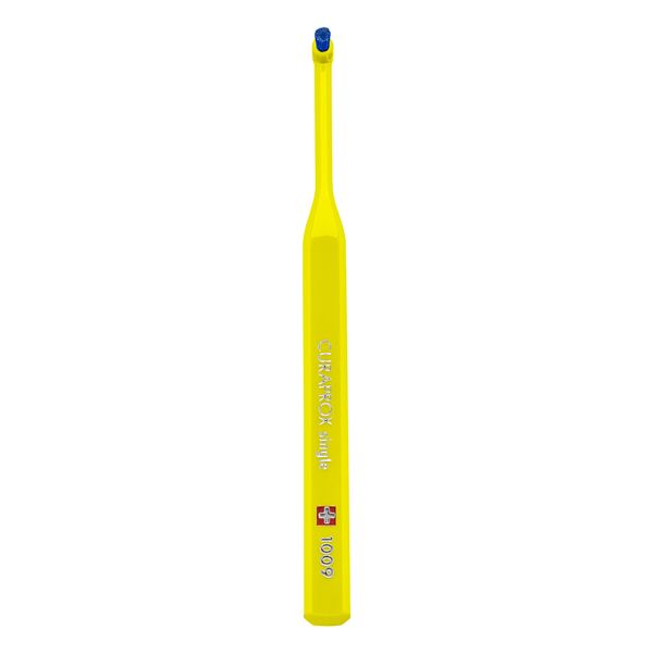CURAPROX CS1009 Sensitive Sulcular Soft 9MM Toothbrush, Yellow