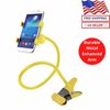 Mobile Phone Tablet Mount Holder Flexible Long Arm  Universal 360 Adjustable Bed