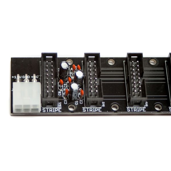 Synthrotek Noise Filtering Power Distribution Board Bus Eurorack Modular Synth