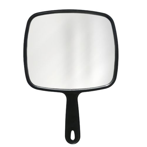 JTKREW 1 x Hand Mirror, Black Hand Mirror with Handle