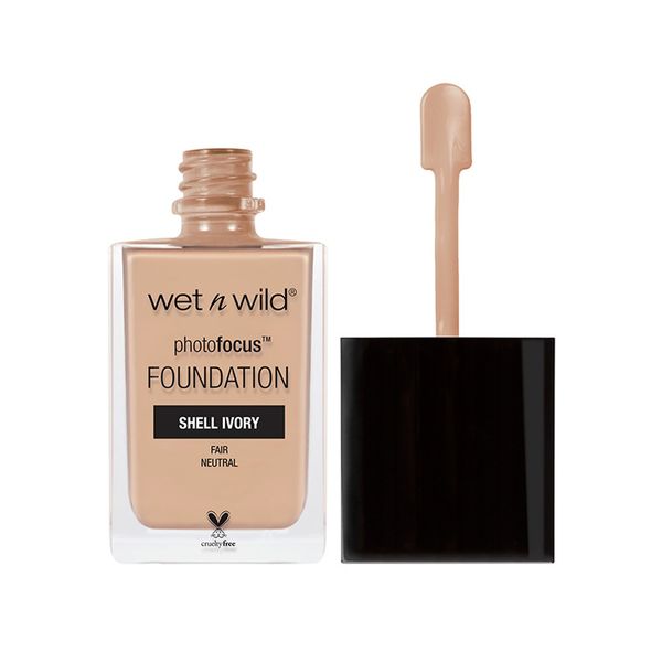 wet n wild Photo Focus Foundation, Shell Ivory, 1 Fluid Ounce