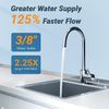 Maxblue U8-ST Under Sink Water Filter System, 2 Years High Capacity,Reduces Lead