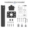 suptek Extended Mini Projector Ceiling Mount Adjustable Wall Mount with Thread Adapters for Projector DVR Camera, Max 21inch (PR05MINIB)