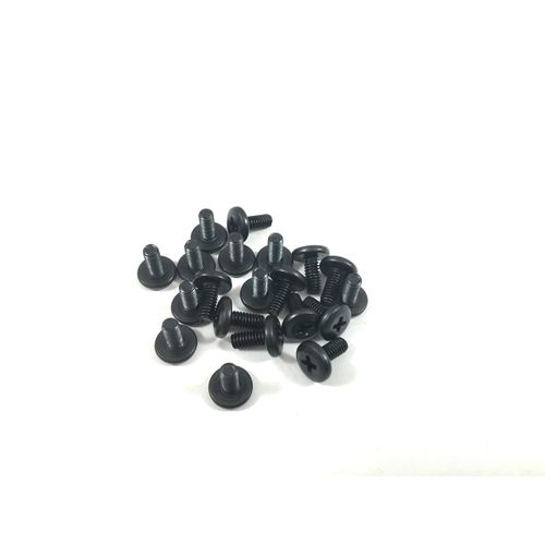 Gun Guy Gear - Machine Screws - Black Finish 20 Pk Leathercraft & Kydex Holster Screws (1/2")
