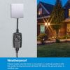 DEWENWILS 2Pack Outdoor Outlet Timer Switch Plug in Dusk to Dawn Countdown Timer