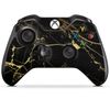 DeinDesign Skin kompatibel mit Microsoft Xbox One Controller Folie Sticker Marmor schwarz Muster