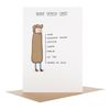 Hallmark Funny Blank Card Beard Growth - Medium