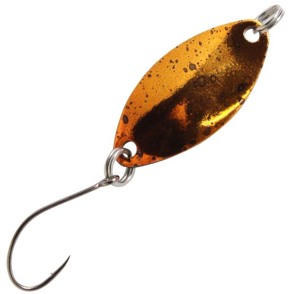 FTM Spoon Jife 2g 2,5cm - Forellenblinker, Farbe:bronzefarben/schwarz pink