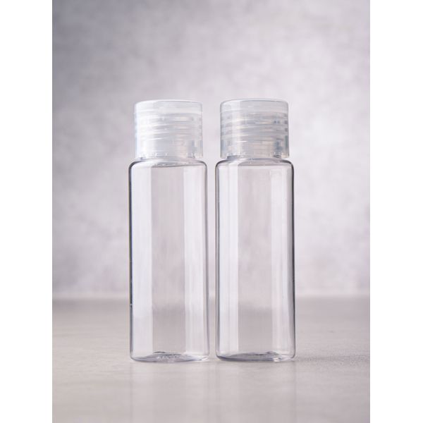 One-touch cap container 50 ml x 2