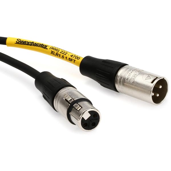 Pro Co EXM-1.5 Excellines XLR-XLR Patch Cable - 1.5 foot