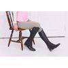 Equestrian Chaps Gaiters Soft Leather Half Chaps Black Small Equestrian Gear Sack